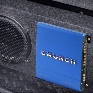 Blue Crunch Amplifier 1000W 4-Channel A/B- Same Day Shipping!! NIB